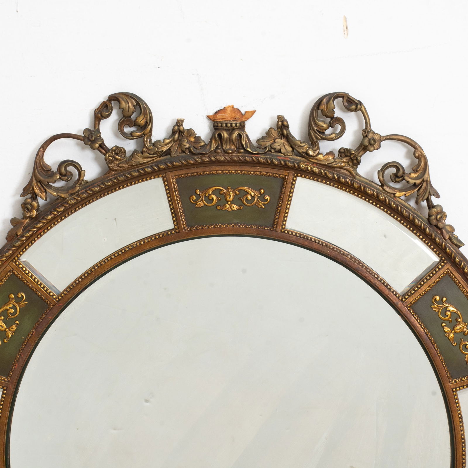 Circular Metal Mirror - 2