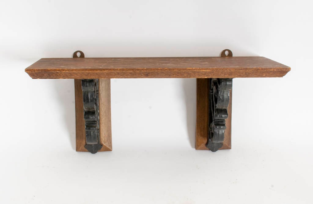 Oak Wall Shelf - 3