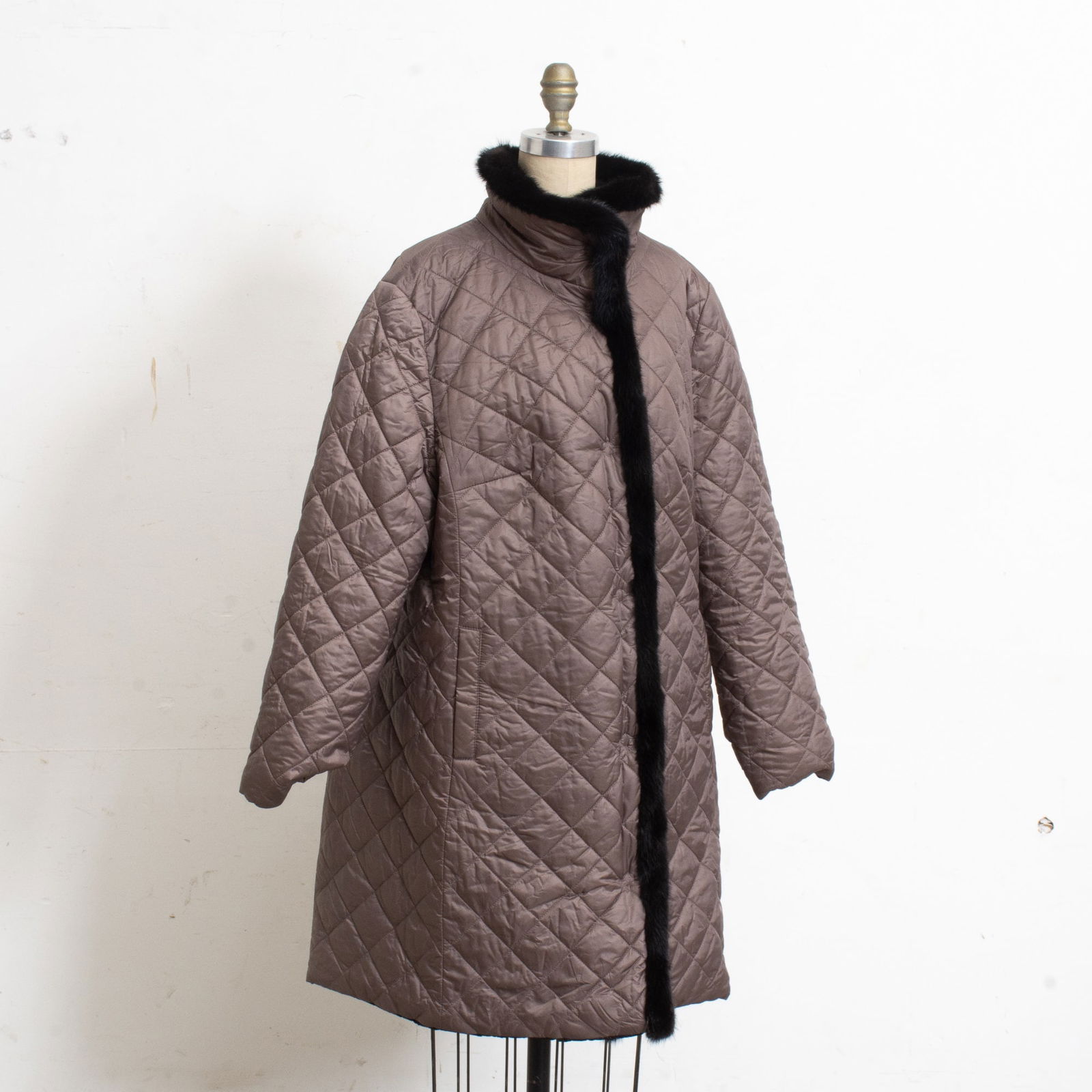 Basler Fur Trim Double Sided Jacket - 5