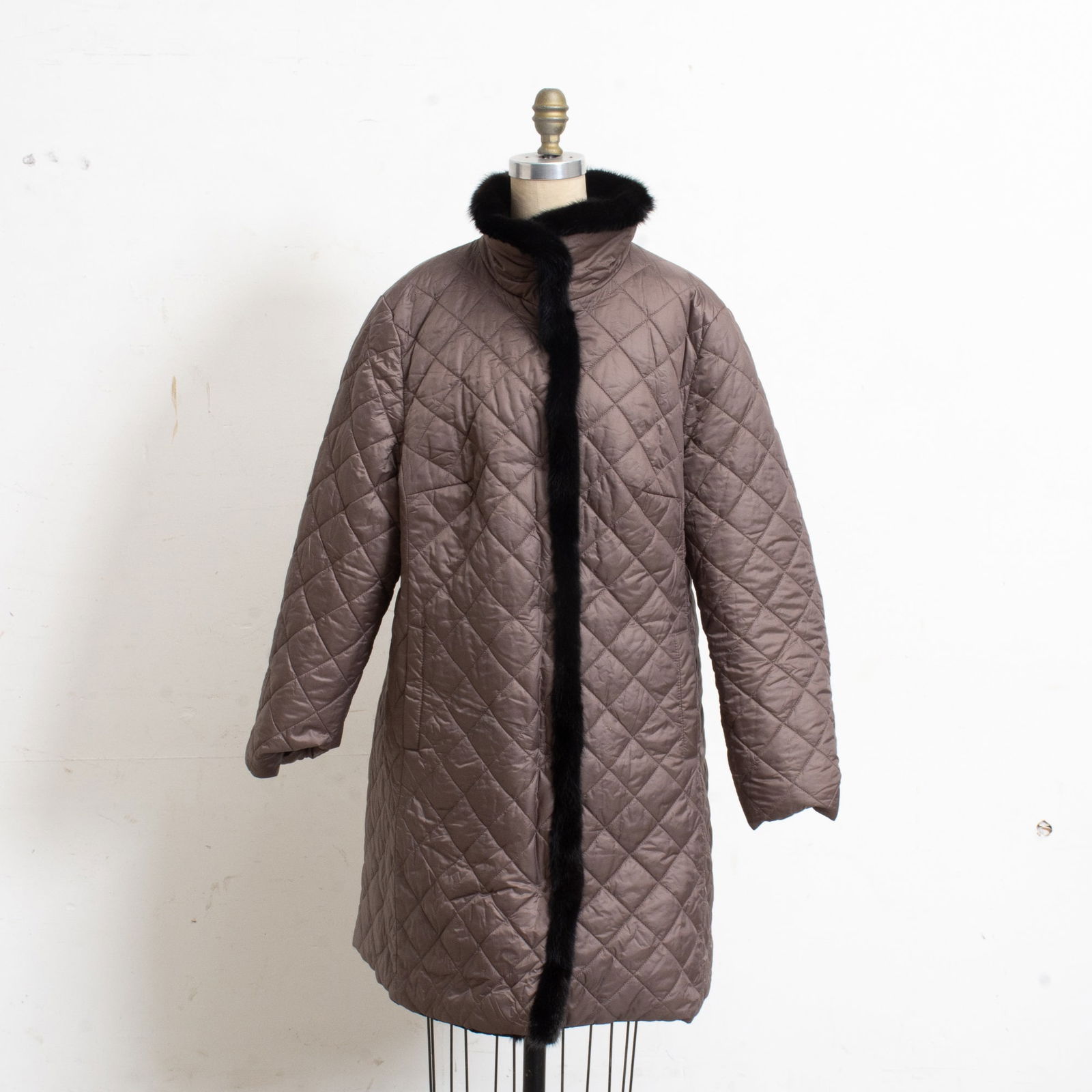 Basler Fur Trim Double Sided Jacket - 6