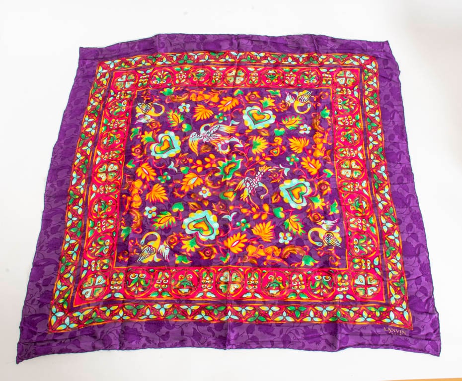 Lanvin Silk Scarf (1 of 4)