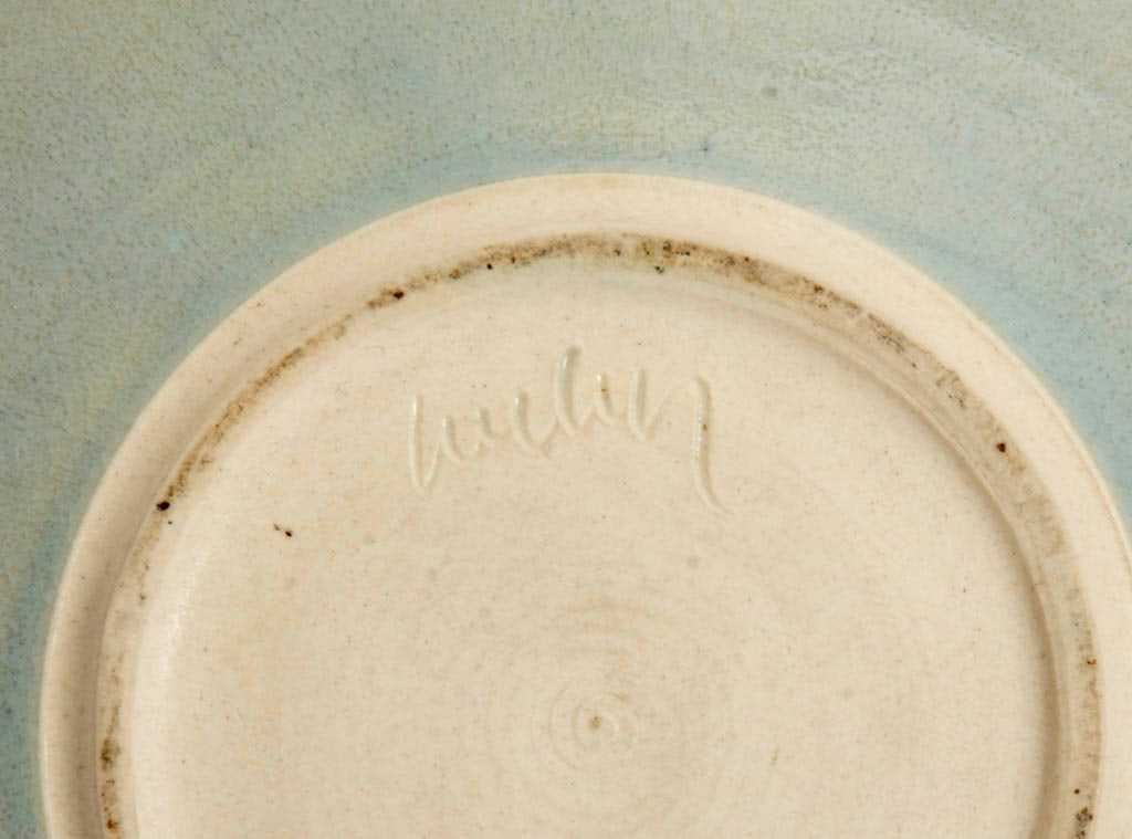 Glazed Ceramic Round Vase - 5