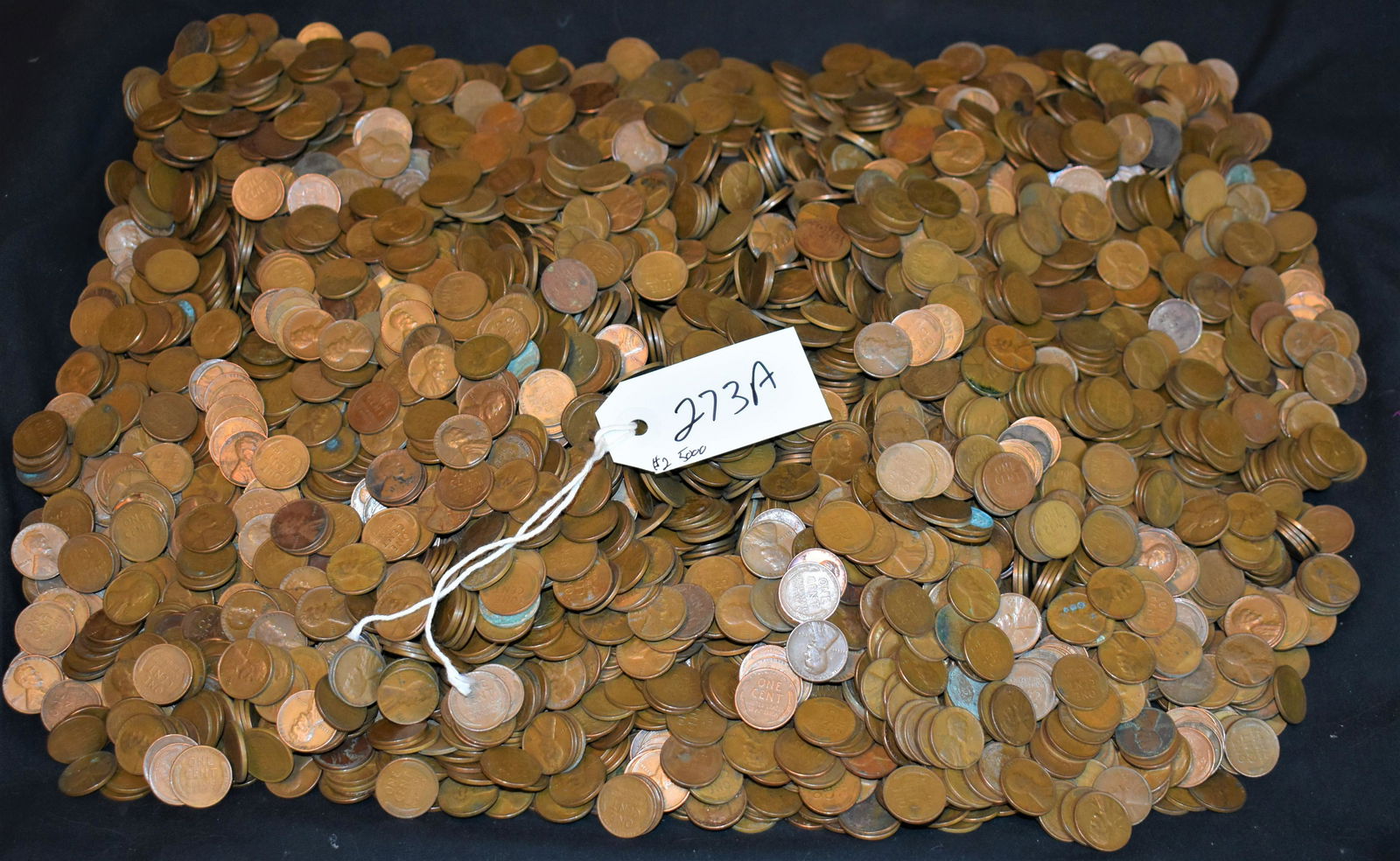 5000 MIXED DATES & MINTS LINCOLN WHEAT PENNIES (1 of 1)