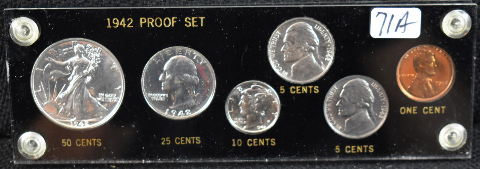 1942 6-PIECE PROOF SET (1 of 2)