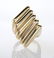 3 Pcs. 14/18K gold fluted jewelry, including: - 4