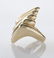 3 Pcs. 14/18K gold fluted jewelry, including: - 5