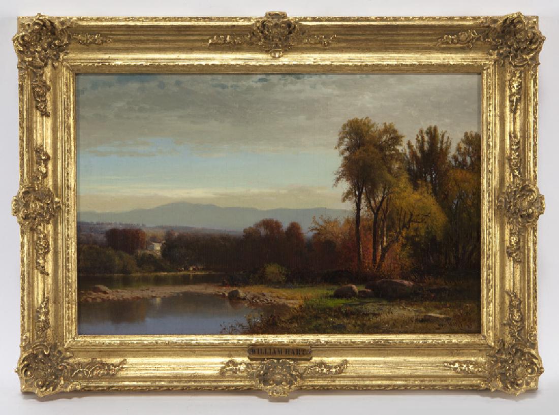 William M. Hart "Sunset on Catskill Creek, N.Y." (1 of 8)