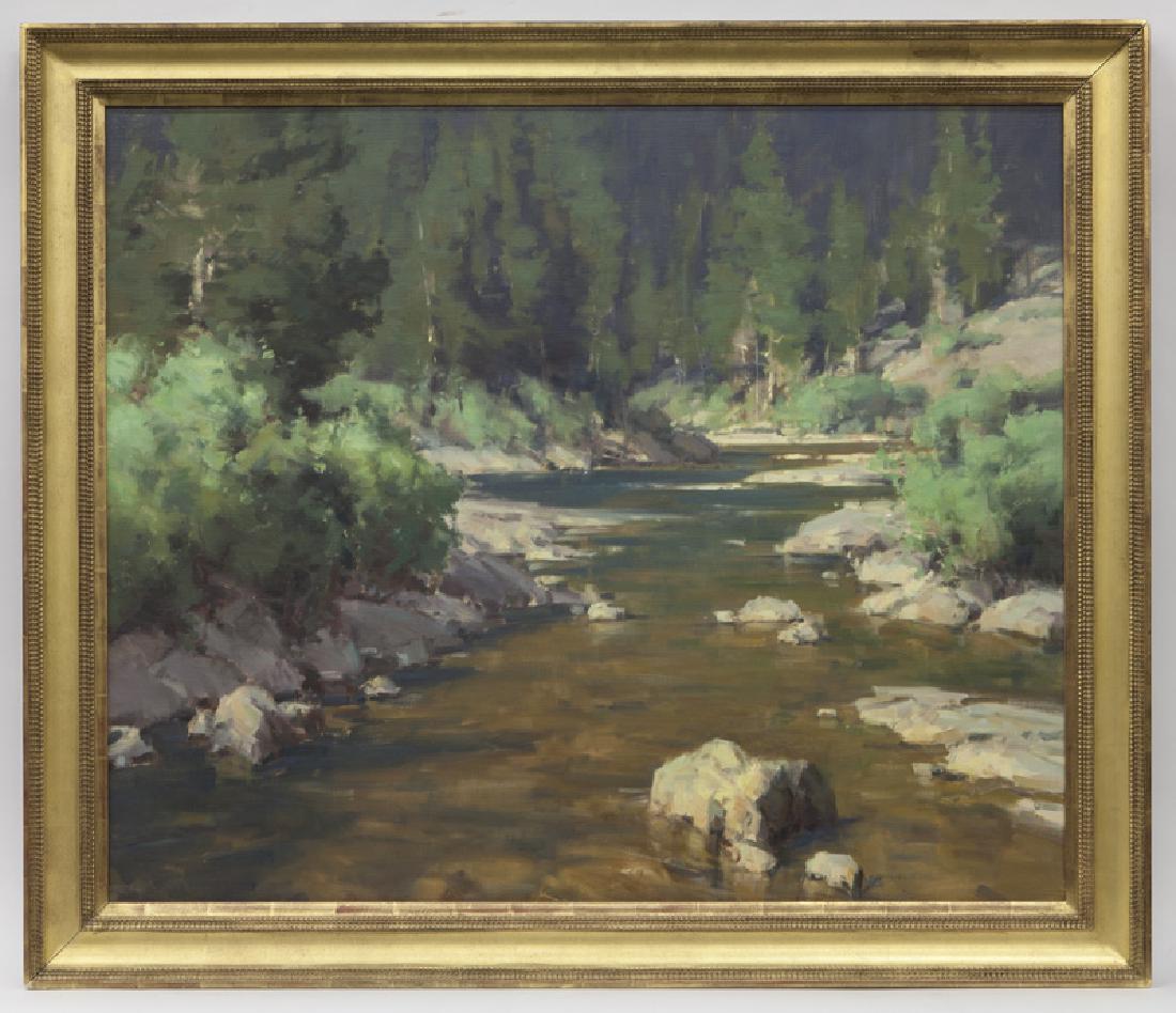 Scott L. Christensen "Mountain Water" oil on (1 of 6)