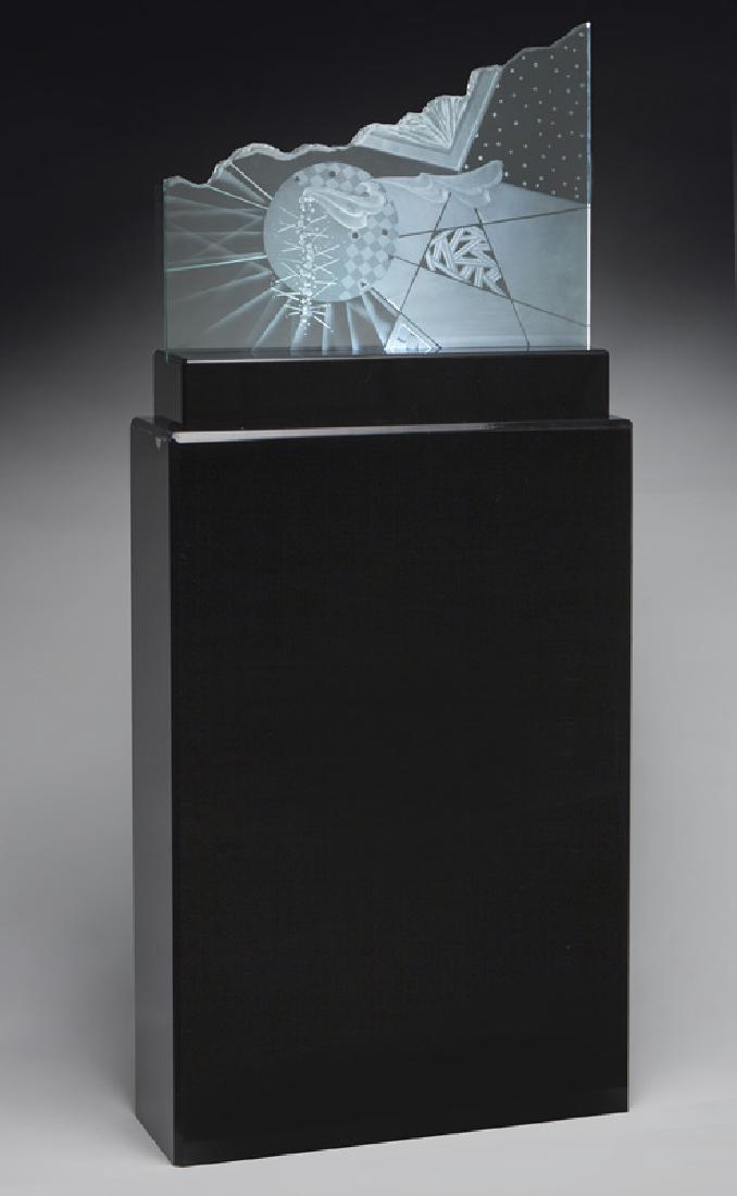 Polly Gessel "Illumination" etched glass panel on (1 of 7)