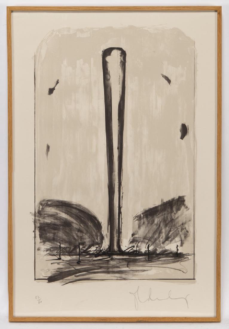 Claes Oldenburg "Bat Spinning at the Speed of (1 of 8)