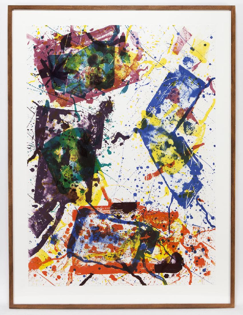 Sam Francis "Untitled (SF-269)" offset color (1 of 8)