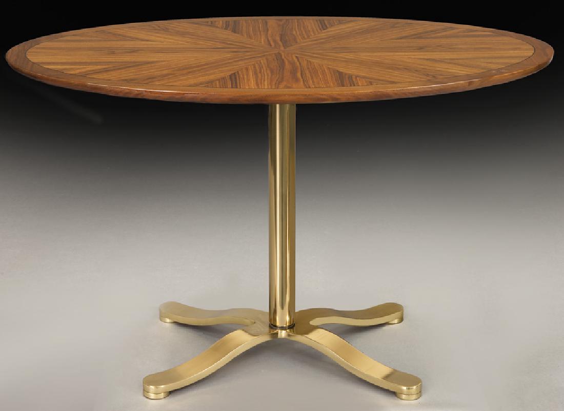 Contemporary oval center table, (1 of 7)