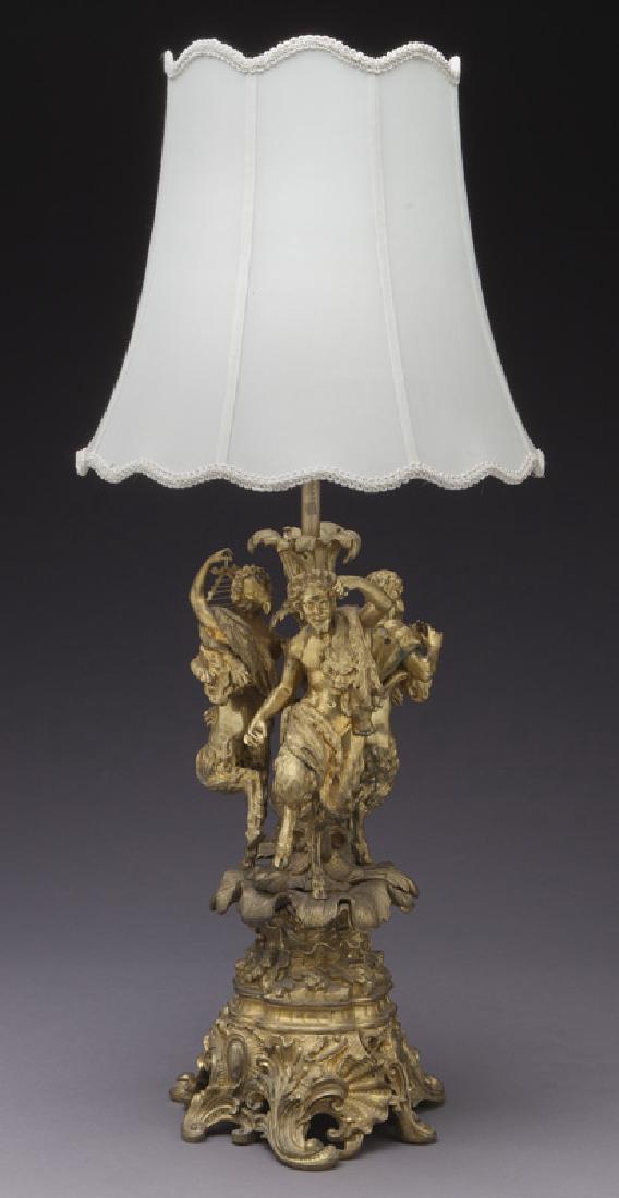 Louis XV style gilt bronze classical centerpiece (1 of 7)