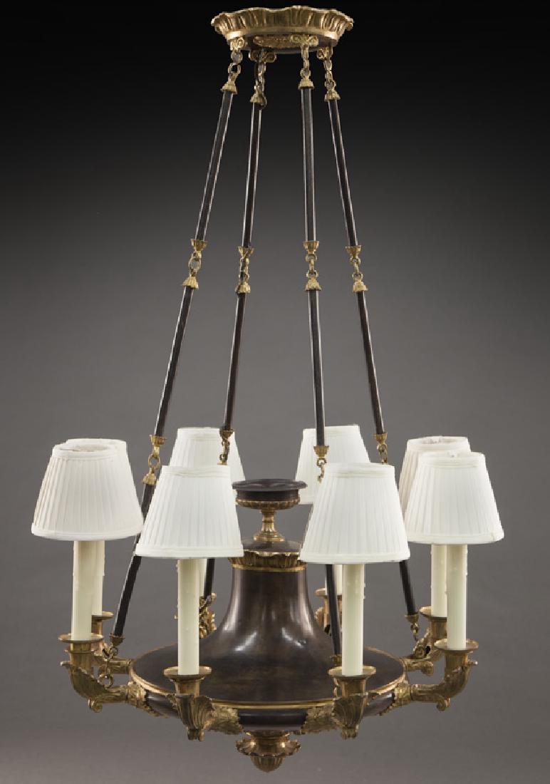 French Restauration 8-light chandelier (1 of 5)