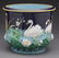 English Victorian majolica jardiniere - 3