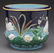 English Victorian majolica jardiniere - 5