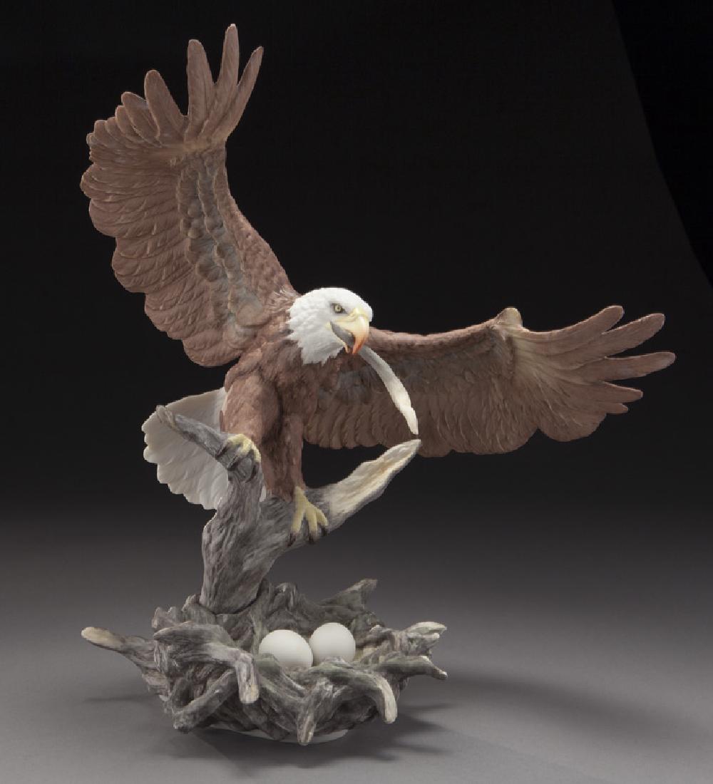 Boehm porcelain "New Generation Eagle", 1993. (1 of 8)