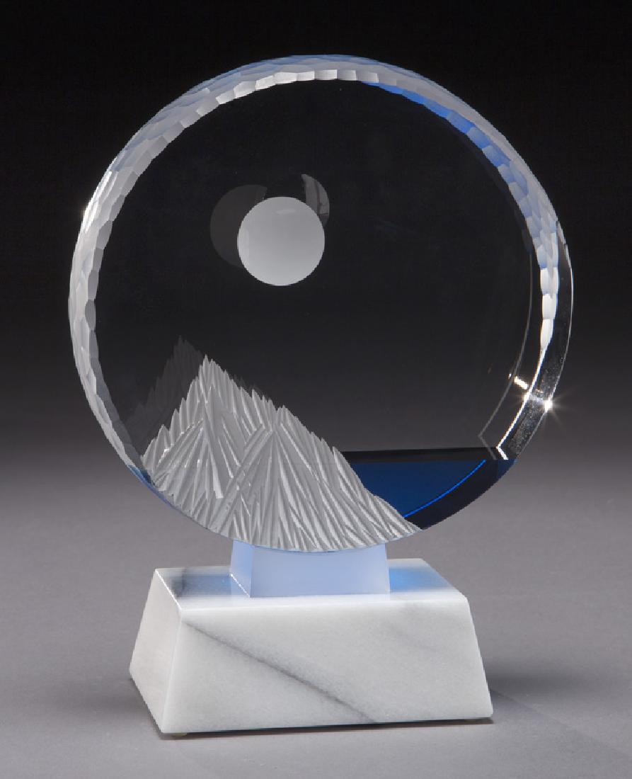 James Shaw "Eclipse 3" paperweight, (1 of 8)