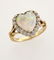 Victorian/Edwardian 18K gold, diamond and opal