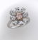 Fancy intense purplish pink diamond (GIA) ring,