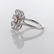 Fancy intense purplish pink diamond (GIA) ring, - 2