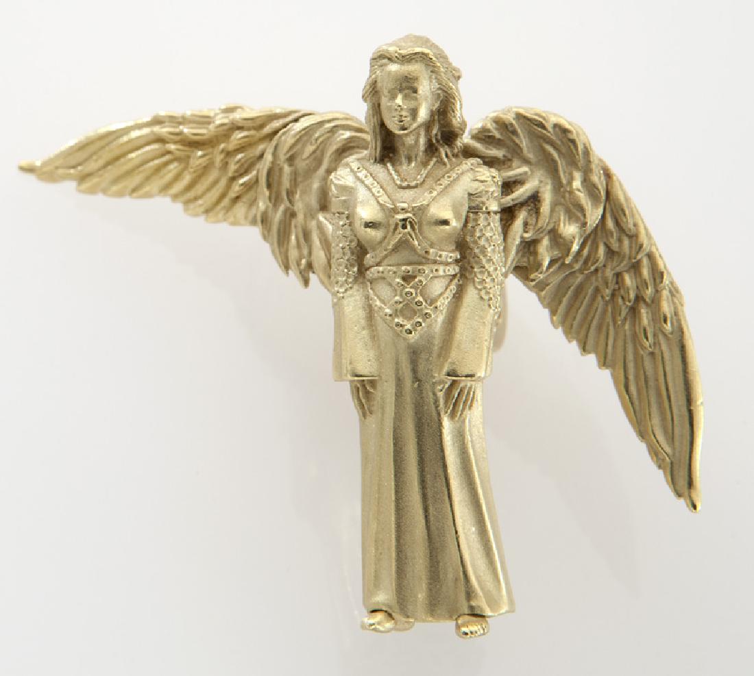 Barry Kieselstein-Cord 18K gold pendant/brooch (1 of 3)