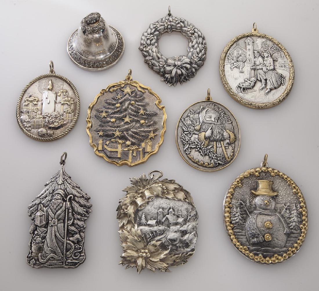 Group of 9 Buccellati sterling silver and gilt (1 of 4)