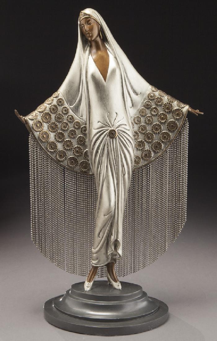 Erte (Romain de Tirtoff), "Beloved" bronze (1 of 9)