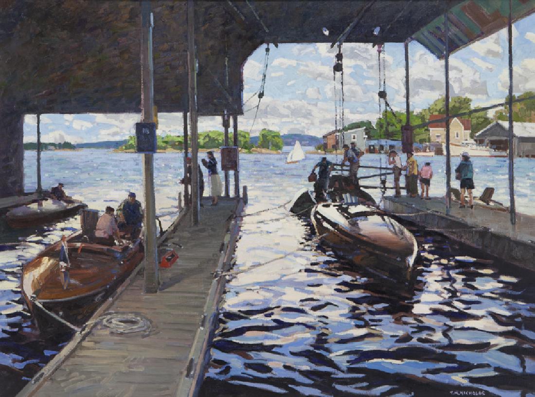 T. M. Nicholas "Preparing for the Races, (1 of 7)