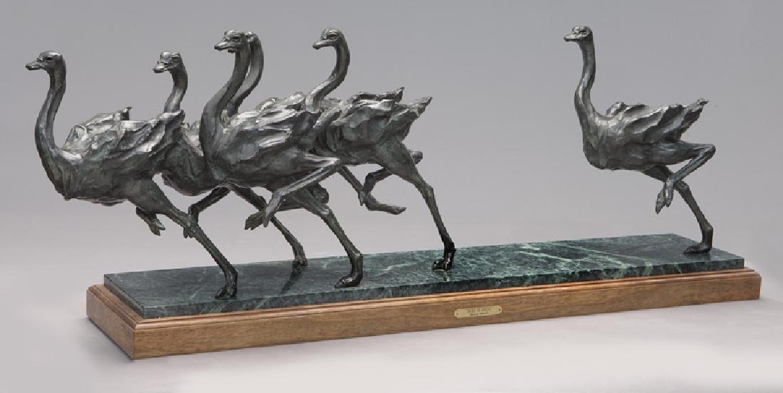 Sherry Salari Sander "Herd of Birds" bronze (1 of 9)