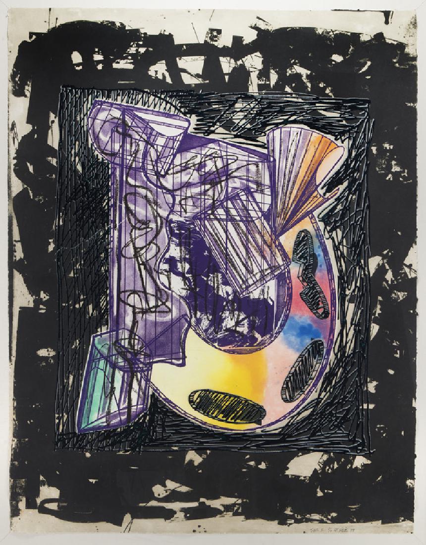 Frank Stella "Bene come il sale, State I" etching (1 of 7)