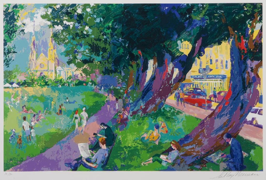 LeRoy Neiman "Washington Square Park" (1 of 8)