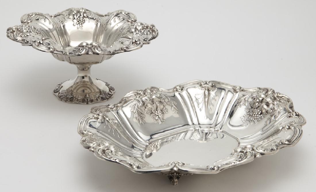 (2) Large Francis I sterling silver fruit bowls (1 of 11)