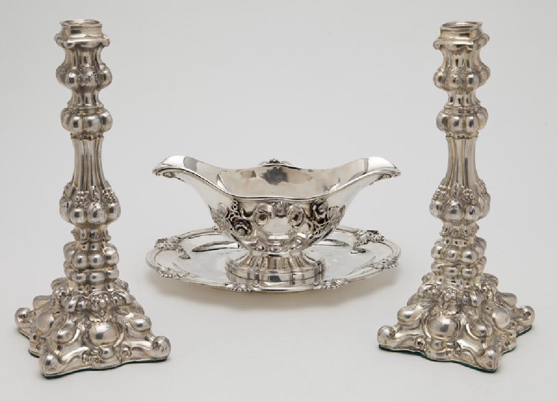 3 Pcs. of antique silver including: (1 of 10)