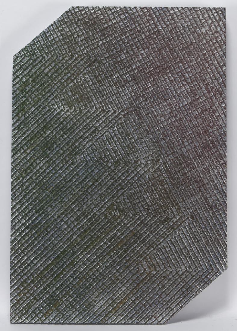 Robert Tiemann "Untitled" oil and cord on (1 of 7)