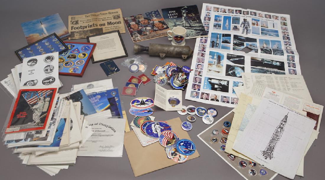 Group of NASA space related items. (1 of 5)