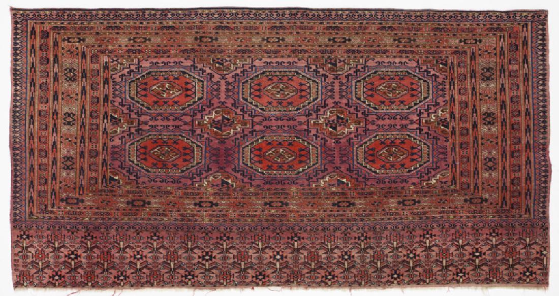 Afghan Yamoud rug, (1 of 2)