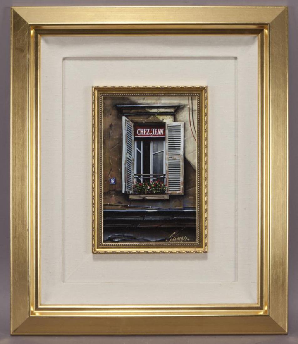 Thomas Pradzynski "Chez Jean No. 8" acrylic on (1 of 6)