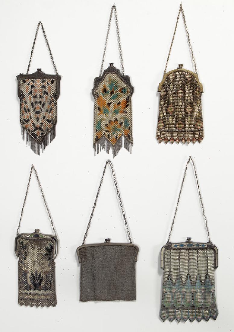 (6) Mesh handbags, (1 of 4)