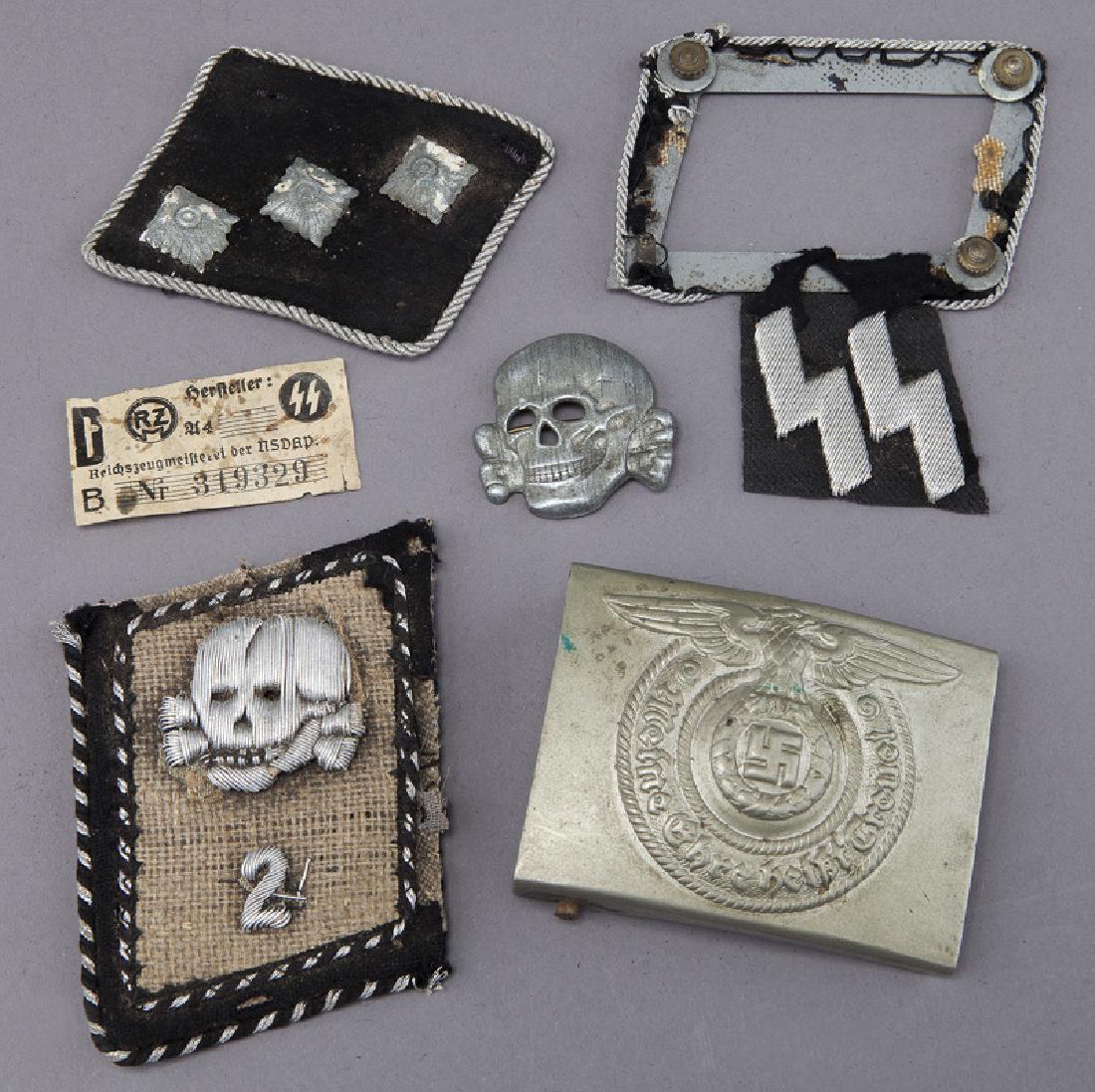 (5) WWII German SS insignia (1 of 2)