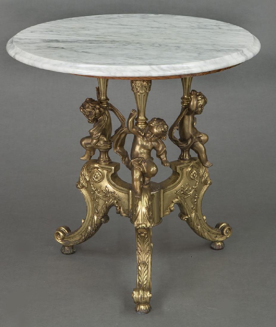 Louis XV style occasional table, (1 of 4)