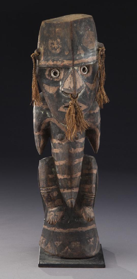 Carved African sculpture (1 of 5)