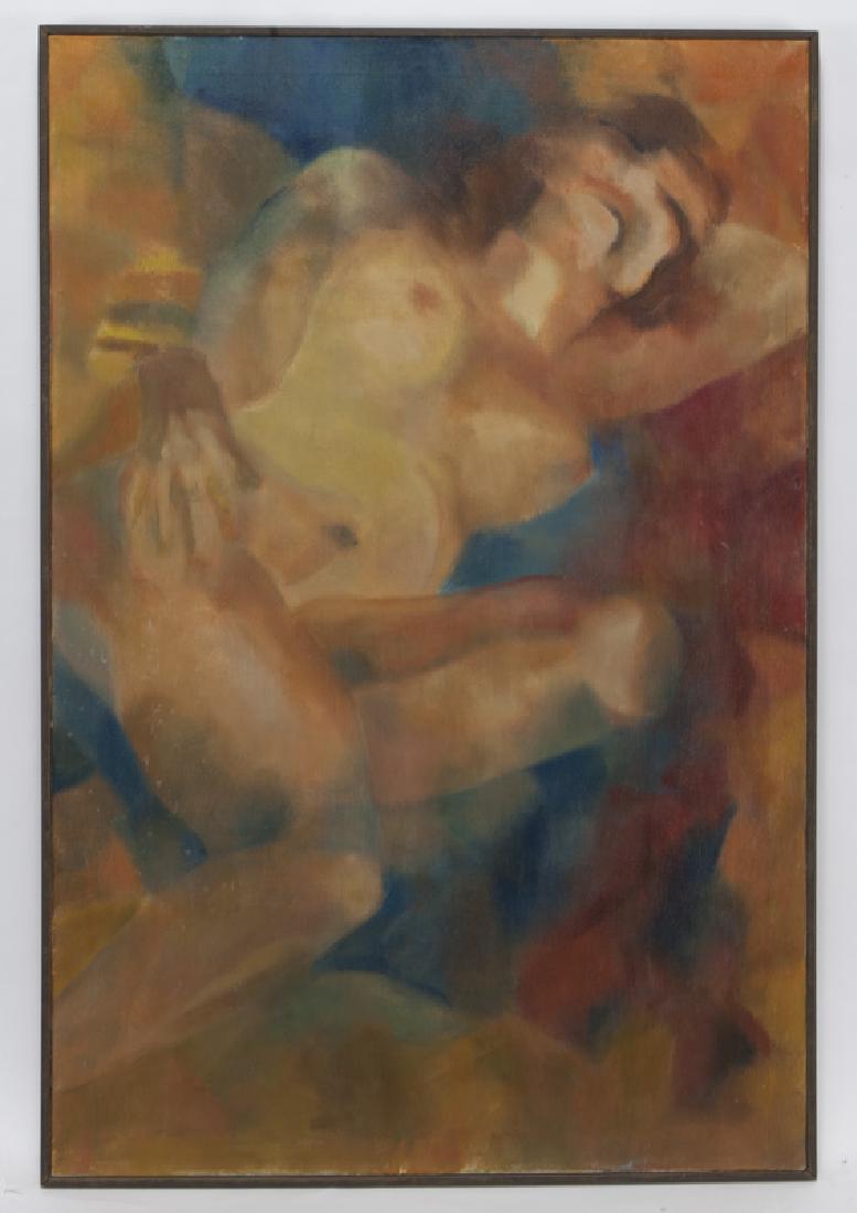 Alice Simkins "Painting V" oil on canvas. (1 of 4)