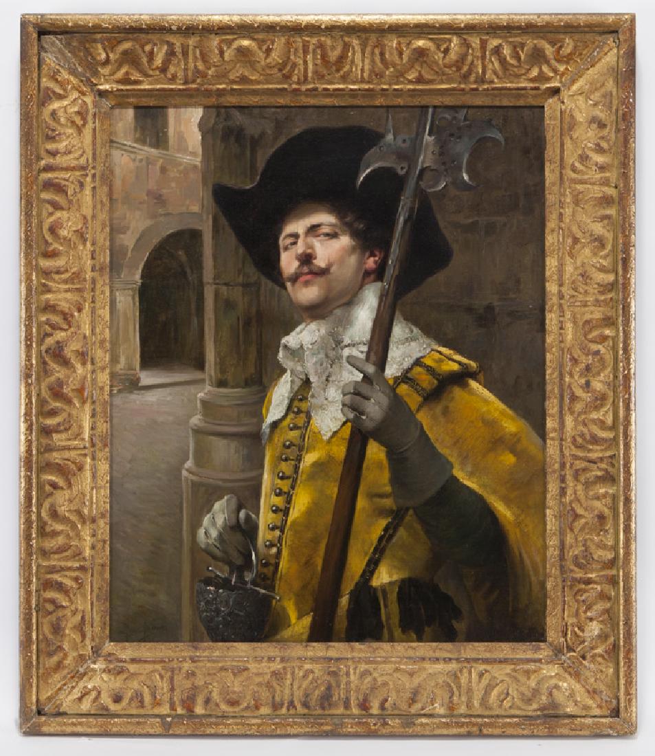 Alex de Andreis "Cavalier in Gold Jacket with (1 of 4)