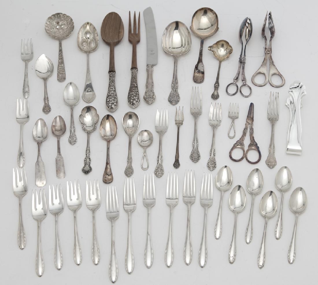 (38) Pcs. assembled sterling silver serving (1 of 4)