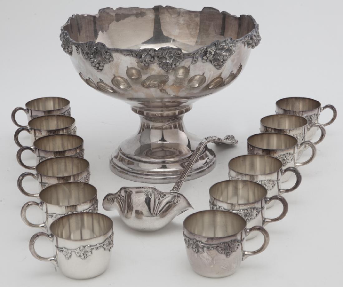 F.B. Rogers Silver & Co. silverplate punch bowl (1 of 5)