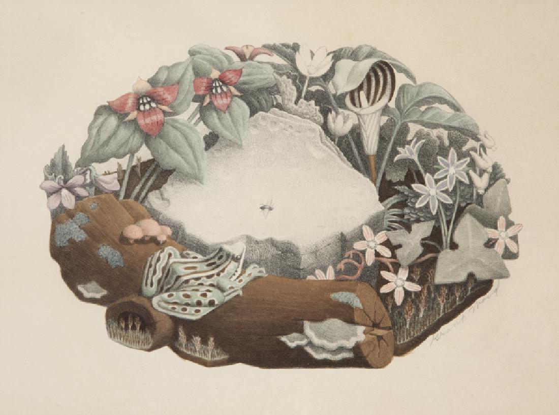 Grant Wood "Wild Flowers" color (1 of 6)