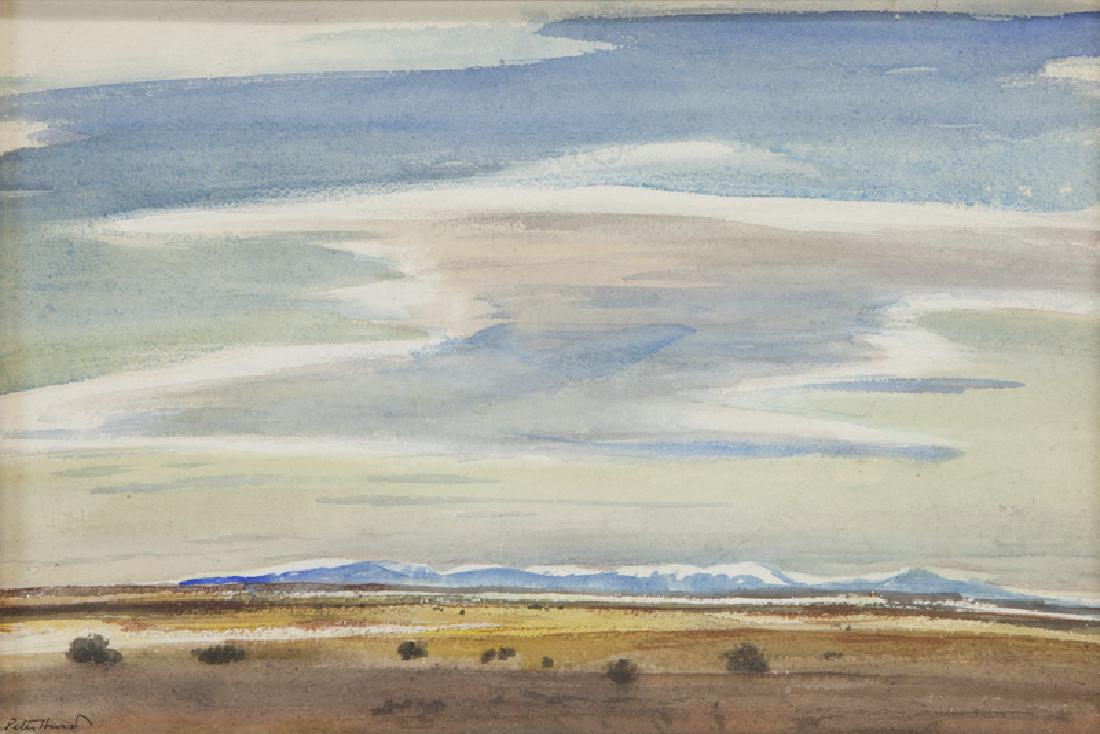Peter Hurd "Untitled (Landscape)" (1 of 6)