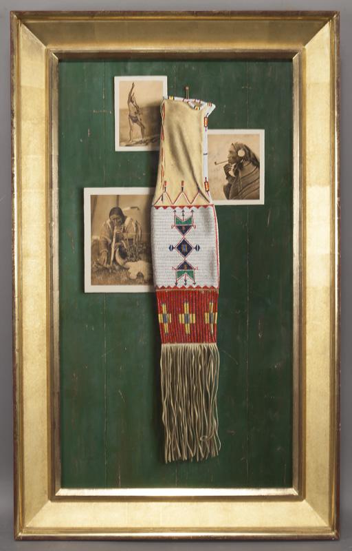 William Acheff "Good Smoke" oil painting on: William Acheff "Good Smoke" oil painting on canvas. Signed lower right, "Acheff 2011". Canvas: 40"H x 22"W; Frame: 47.25"H x 29.25"W. Provenance: Prix de West Exhibition and Sale. William Acheff (Amer