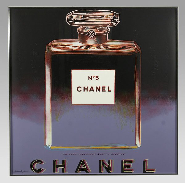 Andy Warhol, "Chanel" color screenprint,